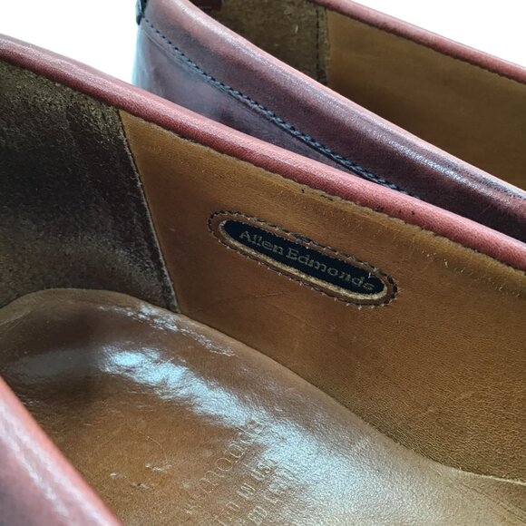 Allen Edmonds Ascher Penny Loafers Men's 11 D Dark Brown Leather Made in the USA - Picture 13 of 13